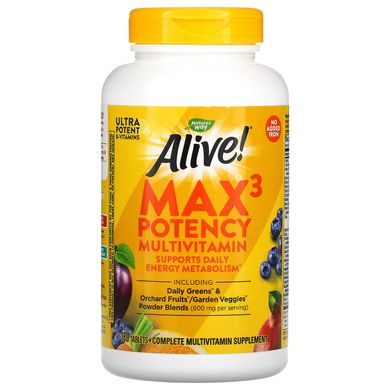 Мультивітаміни без заліза Nature's Way (Multi-Vitamin) 180 таблеток