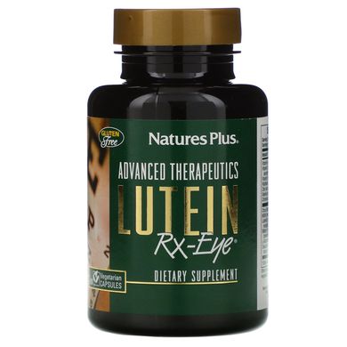 Лютеїн Nature's Plus (Advanced Therapeutics Lutein RX-Eye) 20 мг 60 капсул