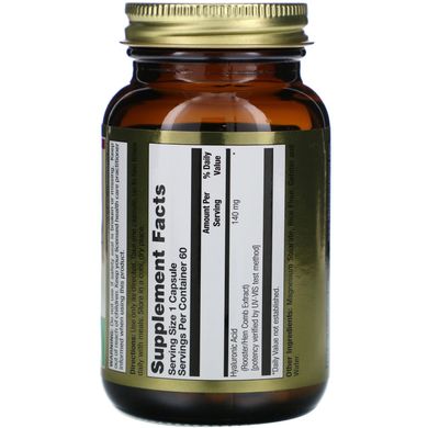 Натуральна гіалуронова кислота LifeTime Vitamins (Natural Hyaluronic Acid) 140 мг 60 капсул