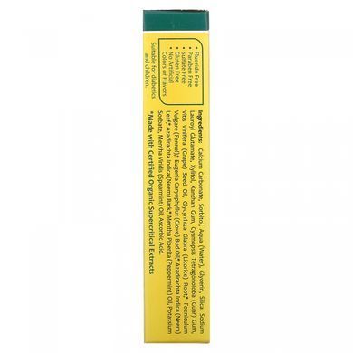 Лечение на основе нима с мятой, Зубная паста с нимом, TheraNeem Naturals, Organix South, 0,7 унций (20 г) купить в Киеве и Украине