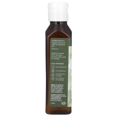 Кунжутное масло органик защищающее Aura Cacia (Sesame Oil) 118 мл купить в Киеве и Украине