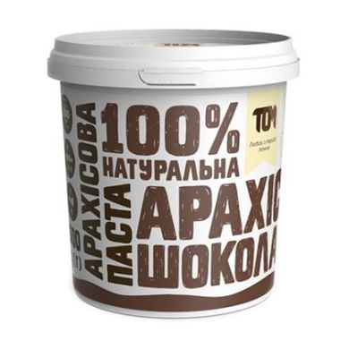 Арахісова Паста TOM peanut butter 500 g з чорним шоколадом