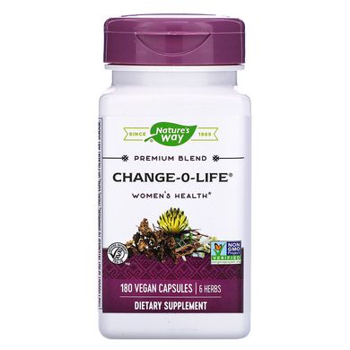 Клопогон сім трав здоров'я жінок Nature's Way (Change-O-Life 7 Herb) 180 капсул
