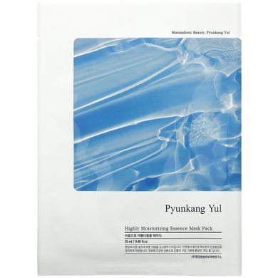 Pyunkang Yul, высокоувлажняющая тканевая маска для лица, 10 шт, 25 мл (0,85 жидк. Унции) каждая купить в Киеве и Украине