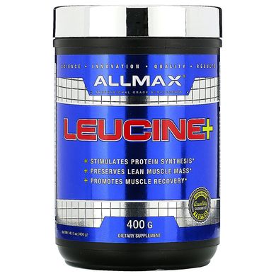 Амінокислота Лейцин, ALLMAX Nutrition, 5000 мг, 400 г