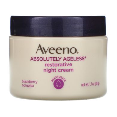 Absolutely Ageless, відновлювальний нічний крем, Aveeno, 1,7 унції (48 г)