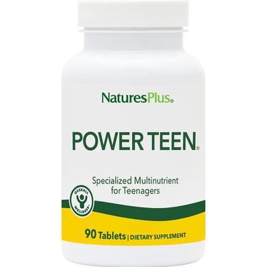 Мультивітаміни для підлітків Natures Plus (Power Teen) 90 таблеток