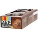 Протеин для завтрака, темный шоколад, какао, KIND Bars, 8 упаковок по 2 батончика, по 1,76 унции (50 г) каждый фото