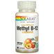 Витамин В-12 персик и манго Solaray (Methyl B-12) 2500 мкг 60 леденцов фото