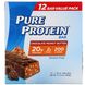 Протеїнові батончики, шоколадно-Арахісова олія, Pure Protein, 12 батончиків, 1,76 унції (50 г) кожен фото