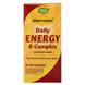 «Конец усталости!», комплекс восстановления энергии с витаминами B для ежедневного приема, Enzymatic Therapy, 30 растительных капсул фото