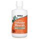 Колоїдні мінерали з натуральним смаком малини Now Foods (Colloidal Minerals) 946 мл фото