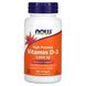 Витамин Д3 Now Foods (Vitamin D-3) 1000 МЕ 180 желатиновых капсул фото