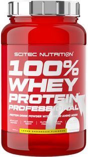 Протеин Scitec Nutrition (Whey Protein Prof.) 920 г Лимон-чизкейк купить в Киеве и Украине