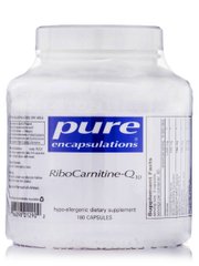 РибоКарнитин Q10 Pure Encapsulations (RiboCarnitine Q10) 180 капсул купить в Киеве и Украине