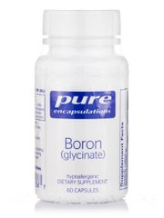Борон Глицинат Pure Encapsulations (Boron Glycinate) 60 капсул купить в Киеве и Украине