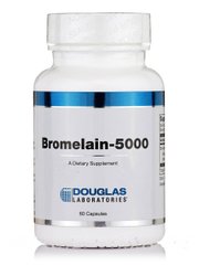 Бромелайн Douglas Laboratories (Bromelain 5000) 60 капсул