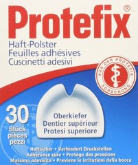 Протефікс, прокладки для верхньої щелепи, Protefix, 30 шт