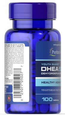 ДГЕА-Дегідроепіандростерон Puritan's Pride (DHEA) 50 мг 100 таблеток