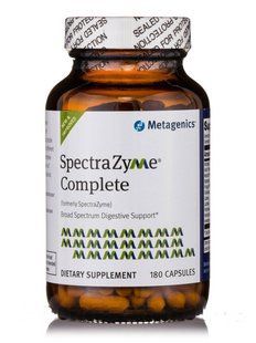 Enzymes Metagenics (SpectraZyme Complete) 180 capsules