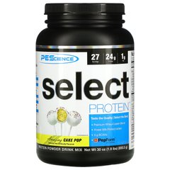 PEScience, Select Protein, Amazing Cake Pop, 1,9 фунта (850,5 г)