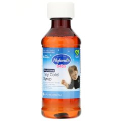 Дитячий сироп від застуди Nighttime Tiny Cold Syrup, Hyland's, 4 рідких унції (118 мл)