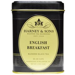 Суміш чорного чаю "Англійський сніданок", Harney, Sons, 4 унції (112 г)