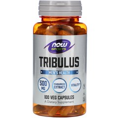 Трибулус Now Foods (Tribulus) 500 мг 100 растительных капсул купить в Киеве и Украине