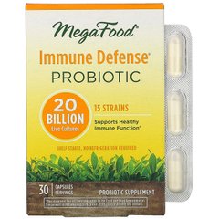 Пробіотична формула імунний захист MegaFood (Probiotic) 30 капсул
