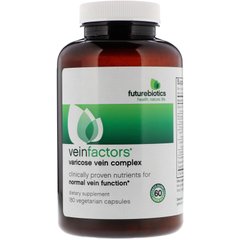 VeinFactors, Комплекс при варикозному розширенні вен, FutureBiotics, 180 вегетаріанських капсул
