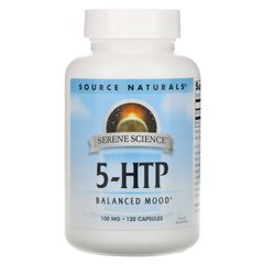 5-НТР 5-гідрокси L-триптофан Source Naturals 100 мг 120 капсул