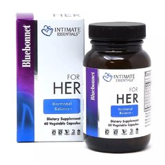 Комплекс для нее Bluebonnet Nutrition (Intimate Essentials For Her Hormonal Balance) 60 капсул купить в Киеве и Украине