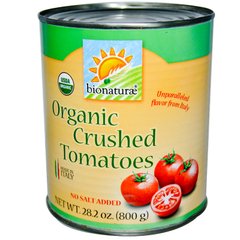 Органические протертые томаты, без добавления соли, Bionaturae, 28,2 унции (800 г) купить в Киеве и Украине
