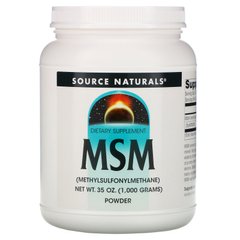 МСМ в виде порошка, MSM Powder, Source Naturals, 1 кг1 купить в Киеве и Украине