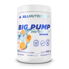 Передтренувальна формула апельсин Allnutrition (Big Pump Pre Workaut Formula) 420 г