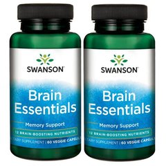 Основи мозку, Brain Essentials, Swanson, 120 капсул