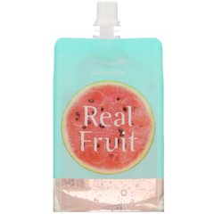 Заспокійливий гель, кавун, Real Fruit Soothing Gel, Watermelon, Skin79, 300 г