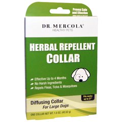 Ошейник от блох для больших собак Dr. Mercola (Repellent Collar) 4252 г 1 штука купить в Киеве и Украине