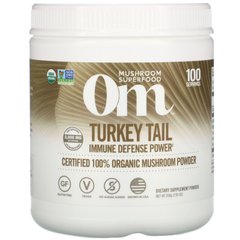 Траметес разноцветный OM Organic Mushroom Nutrition (Turkey Tail) 200 г купить в Киеве и Украине