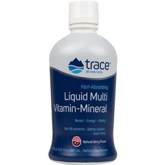 Мультивітаміни та мінерали рідкі смак ягід Trace Minerals Research (Multi Vitamin-Mineral) 887 мл