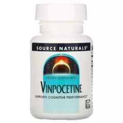 Вінпоцетин Source Naturals (Vinpocetine) 10 мг 60 таблеток