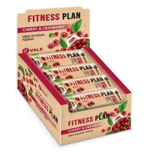 Fitness Plan Muesli Bar - 30x30g Cherry Cranberry VALE купить в Киеве и Украине