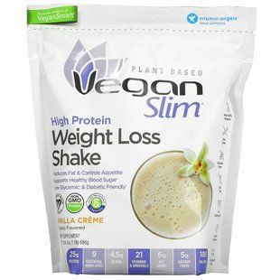 with high protein content, weight loss shake, vanilla, 24.2 oz (686 g)