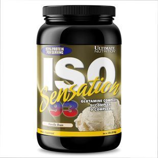 Protein Ultimate Nutrition (Iso Sensation) 908 g, Delicious Vanilla Bean