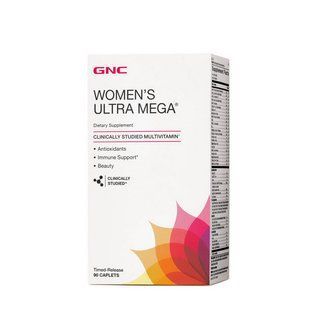 GNC, Women`s Ultra Mega Multivitamin, 90 caplets купить в Киеве и Украине