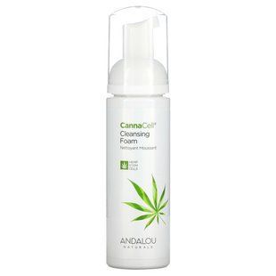 Andalou Naturals, CannaCell, cleansing foam, 5.5 fluid ounces (163 ml)