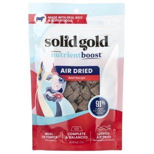 Solid Gold, Air Dried Meal or Topper, For Dogs, Beef Recipe, 4 oz (113 g) купить в Киеве и Украине