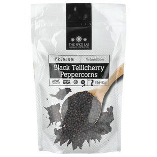 The Spice Lab, черный перец теличерри, 453 г (1 фунт) купить в Киеве и Украине