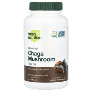 Chaga mushroom Fresh Nutrition (Chaga Mushroom) 500 mg 90 capsules