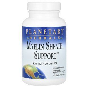 Planetary Herbals, Myelin Sheath Support&trade;, 90 Tablets